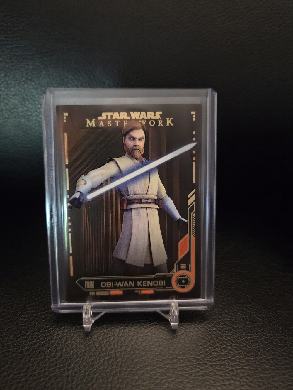 2019 Topps Star Wars Masterwork Obi-Wan Kenobi Gold Parallel #08 of only 10